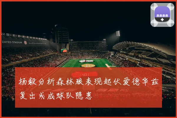 杨毅分析森林狼表现起伏爱德华兹复出或成球队隐患